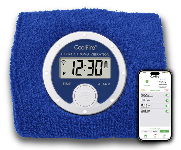 Coolfire - Vibrating Alarm Clock Sweatband, Silent Wake Yourself Up Wr Coolfire - Vibrating Alarm Clock Sweatband, Silent Wake Yourself Up Wr