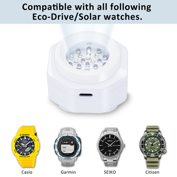 CoolFire Solar Watch Fast Charger compatible with all of solar watches