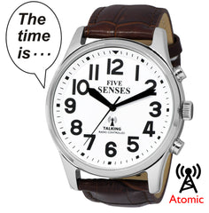 Atomic English Talking Watch - Jumbo Size 43mm with Louder Alarm Clock Five Senses 1524