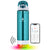HANDYSPRING- Smart Water Bottle with Reminder to Drink Water - Lights and Sound Alert Hydrate Tracker Bottle  (with straw)
