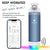HANDYSPRING- Smart Water Bottle with Reminder to Drink Water - Lights and Sound Alert Hydrate Tracker Bottle