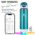 HANDYSPRING- Smart Water Bottle with Reminder to Drink Water - Lights and Sound Alert Hydrate Tracker Bottle  (with straw)
