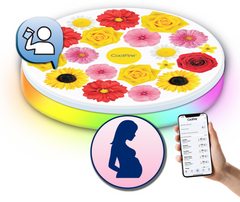 Wholesales 10pcs X Coolfire Self-Care Gift – Smart Hydration Reminder Coaster with Voice Alerts, Ambient Light & Changeable Mood Covers for Pregnancy, ADHD, Stress Relief & Everyday Wellness