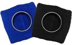 2PCS ( blue and black ) washable sweatband for CoolFire Vibrating Alarm Clock