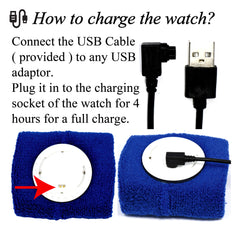 Charging cord for  CoolFire Vibrating Alarm Clock