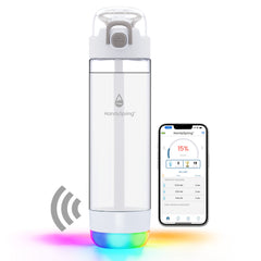 HANDYSPRING - Smart Water Bottle with Reminder to Drink Water - Rechargeable - Lights and Sound (switchable), Straw Hydrate Glow Bottle 26 oz, Track Your Sips, Smart Hydration Reminder (WHOLESALE X 50PCS)