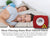 CoolFire Boom Vibrating Alarm Clock - Sweat Band Digital Alarm Watch with USB Charging Port - Smart Alarm Clock for Wrist 1685D