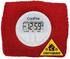 WHOLESALE 25PCS - CoolFire Boom Vibrating Alarm Clock - Sweat Band Digital Alarm Watch with USB Charging Port - Smart Alarm Clock for Wrist 1685N